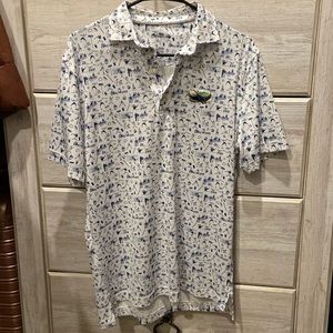 Johnnie O polo. Tampa Bay Rays.